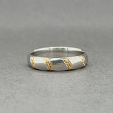 Estate Platinum & 18 4.8mm Wedding Ring