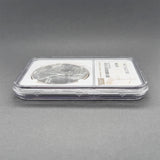 Estate 0.999 Fine Silver 1987 American Silver Eagle NGC MS 69 d