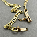 Estate 14K Y Gold 3.25mm 15.5” Anchor Chain