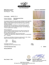 Estate 14K Y Gold 0.92ctw H-I/SI2-I1 Diamond By The Yard Necklace