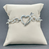 Estate Tiffany & Co. SS Heart & Arrow Bracelet