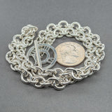 Estate Tiffany & Co. SS Atlas Toggle Necklace