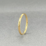 Estate 18K Y Gold 1.8mm Thin Ring