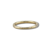 14K Y Gold 0.42ctw G/SI1 French Pave Diamond Band