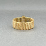 Estate Tiffany & Co. 18K Y Gold 0.07ctw F-G/VS2-SI1 Diamond Somerset Ring