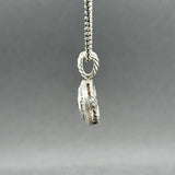 Estate David Yurman SS Prasiolite & Diamond Albion Pendant