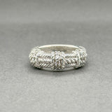 Estate Judith Ripka SS CZ Ring