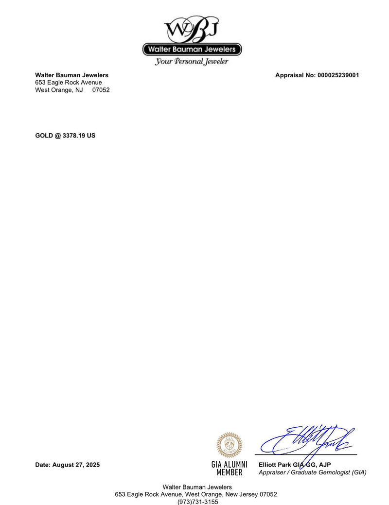 Estate 14K Y Gold 3.71ctw Jadeite Ring