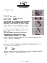 Estate 14K R Gold 0.88ctw I-J/SI2-I2 Diamond Eng. Ring