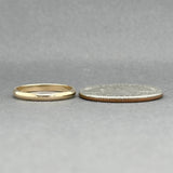 Estate 14K Y Gold 2.06mm Polished Ring