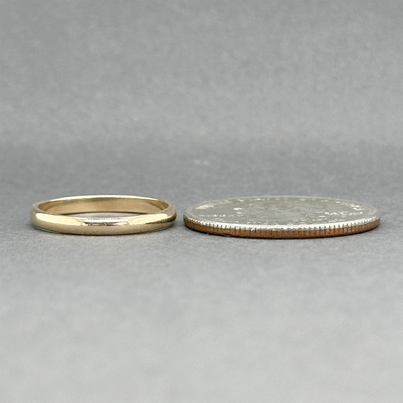 Estate 14K Y Gold 2.06mm Polished Ring