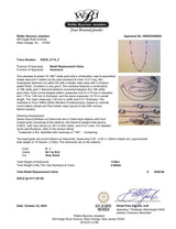 Estate 14K W Gold 0.50ctw H-I/SI1-2 Diamond By The Yard Necklace