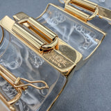Estate Lalique YGP SS "Enfants" Bracelet