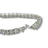 14K W Gold 5.00ctw G/VS2 Lab Created Diamond Tennis Bracelet