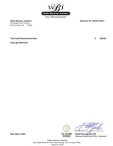 Estate 14K W Gold 0.63ctw G-H/VS2-SI2 Diamond Ring