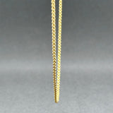 Estate 14K Y Gold 1.35mm 16” Round Box Chain