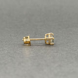 Estate 14K Y Gold 0.29ct J/I1 Diamond Single Stud Earring