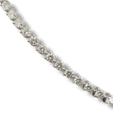 14K W Gold 3.75ctw E-F/VVS2 Lab Created Diamond Tennis Bracelet