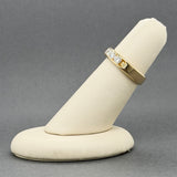 Estate 18K Y Gold 1.19ctw H/SI1-2 Diamond Anniversary Ring