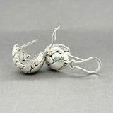 Estate John Hardy SS Kali Pebble Buddha Belly Earrings