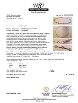 Estate 14K Y Gold 0.10ctw G-H/VS2-SI1 Diamond Bangle Bracelet