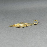 Estate 14K Y Gold Mary Pendant