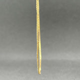 Estate 14K Y Gold 0.8mm 24.25” Box Chain