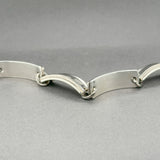 Estate Tiffany & Co. SS Titanium 1837 Link Bracelet