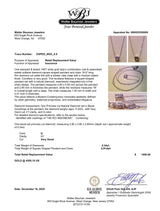 Estate 14K W Gold 0.34ct G/I1 Diamond Pendant