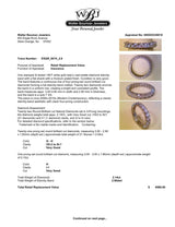 Estate 14K W Gold 2.14ctw G-H/VS2-I1 Diamond Eternity Ring