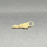 Estate 14K Y Gold Chai Pendant