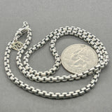 Estate David Yurman SS 14 3.7mm 16” Round Box Chain