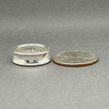 Estate Tiffany & Co. SS 1837 Concave Ring