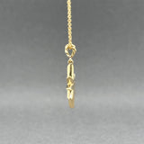Estate David Yurman 18K Y Gold 0.21ctw Ruby Star Pendant