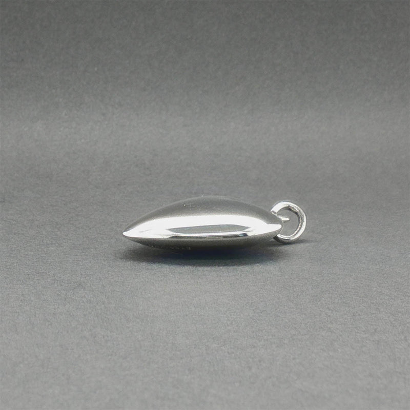 Estate Tiffany & Co. SS Puff Heart Pendant