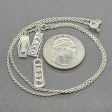 Estate Tiffany & Co. 1837 Triple Bar Lavalier Necklace