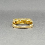 Estate 18K Y Gold 0.02ctw K/SI2 Diamond Ring