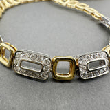 Estate 14 & 18K Y Gold 1.85ctw H/VS1-2 Diamond Necklace