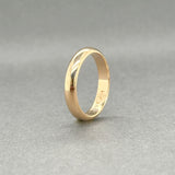 Estate 14K Y Gold Antique Polished Wedding Ring