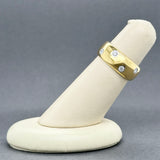 Estate 18K Y Gold Plat 0.70ctw H/SI1-I1 Diamond Ring