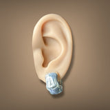 Estate John Hardy SS Bamboo Huggie Earrings