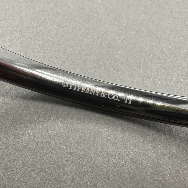 Estate Tiffany & Co. Black Titanium 1837 Cuff Bracelet