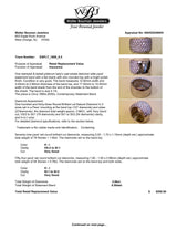 Estate Platinum 2.66ctw Diamond Wide Ring