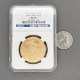 Estate 0.917 Gold 2010 Early Release Gold Eagle $50 NGC MS 70