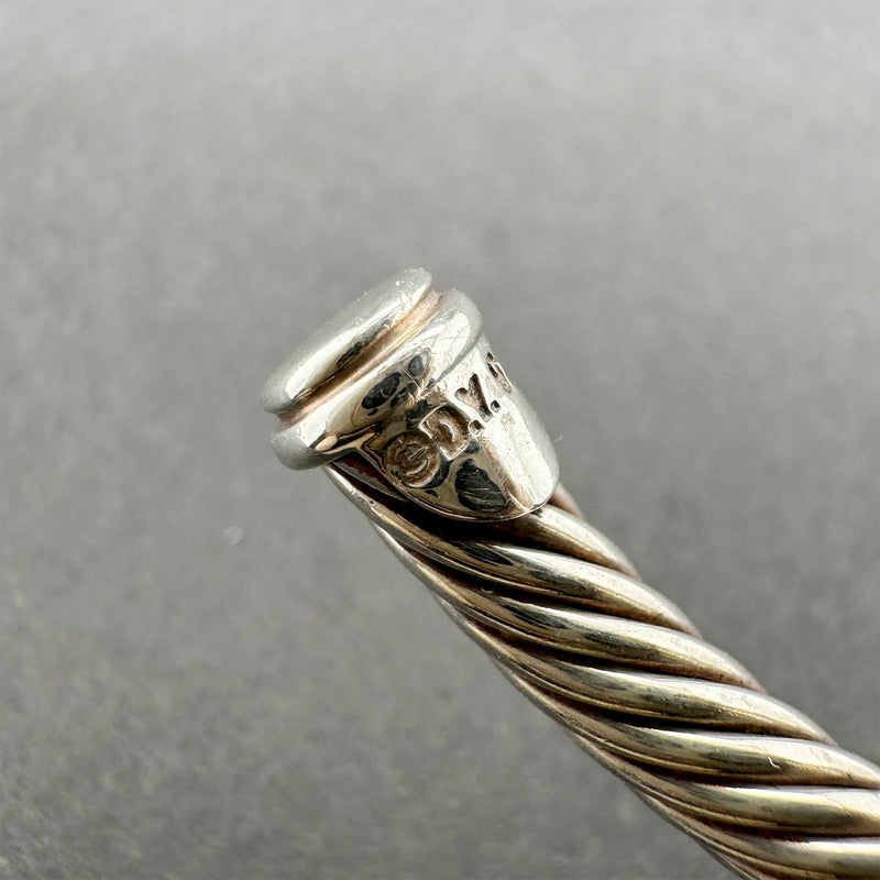 Estate David Yurman SS Noblesse Cuff Bracelet