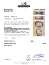 Estate 14K W Gold 1.05ctw Diamond Anniversary Ring