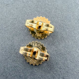 Estate Tiffany & Co. 18K Y Gold 10.0mm Twist Knot Stud Earrings