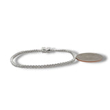 18K W Gold 1.00ctw H/SI1 Diamond Tennis Bracelet