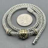 Estate John Hardy SS 18 Palu Dot Bead Necklace