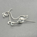 Estate SS Dachshund Outline Pin